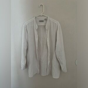 LL Bean size large button down